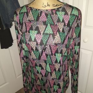 Apt.9 women's Christmas long sleeve shirt